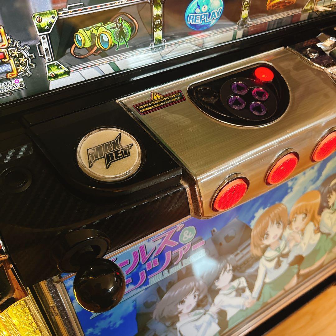 ✨良品✨ 初代 ガールズ＆パンツァー スロット 5号機 実機 不要機付き