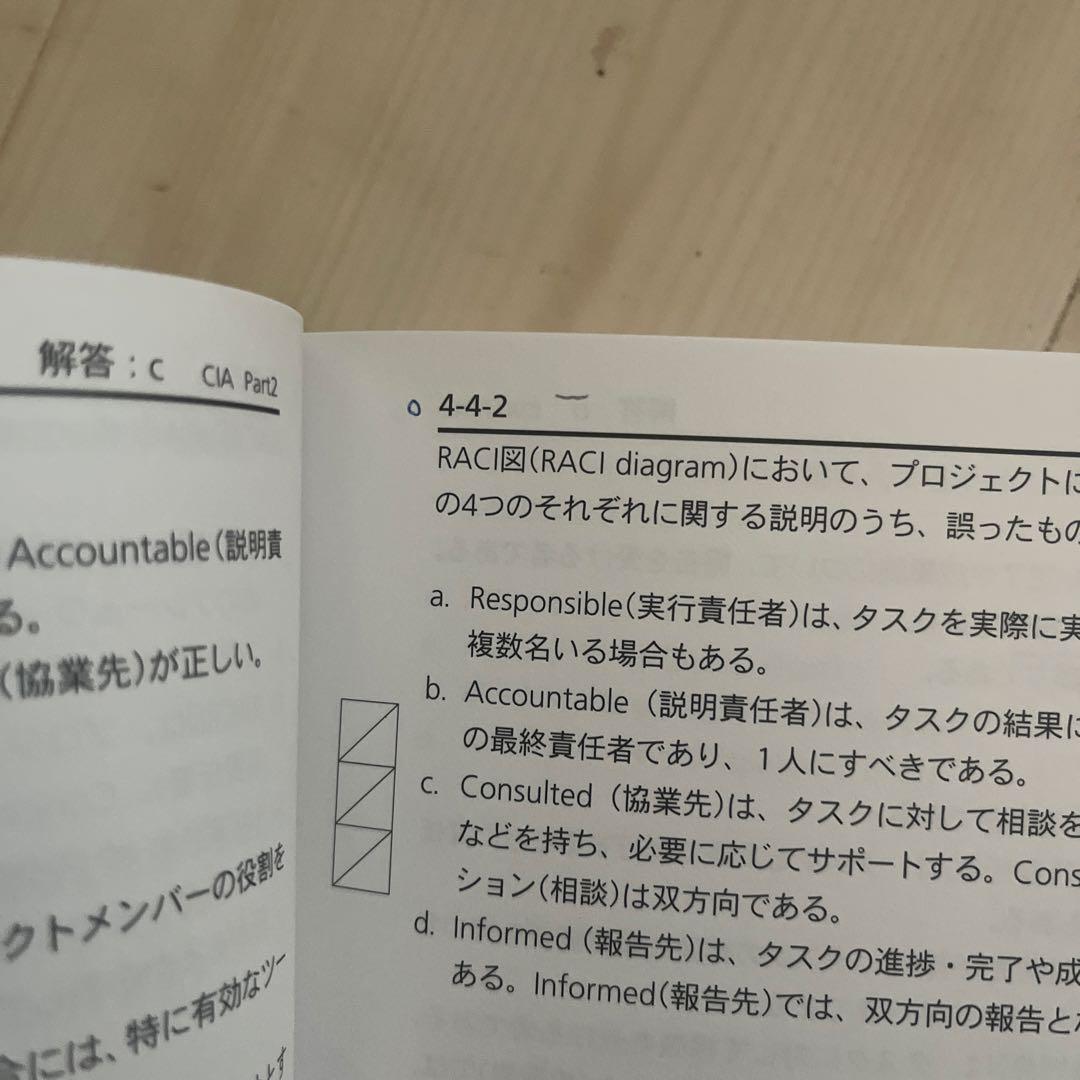 Abitus 公認内部監査人 CIA MCカードセット　書き込みあり