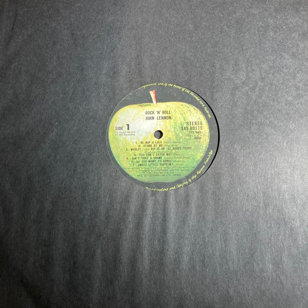 JOHN LENNON ROCK'N ROLL レコー全13曲 廃盤 中古
