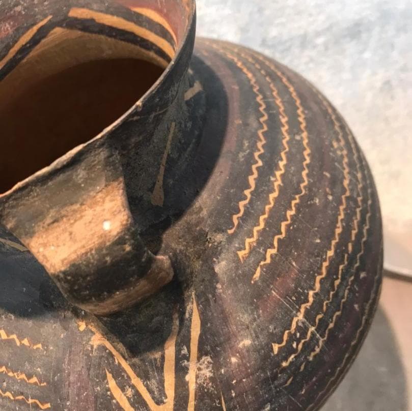 アンダーソン土器　彩陶双耳壺　古代