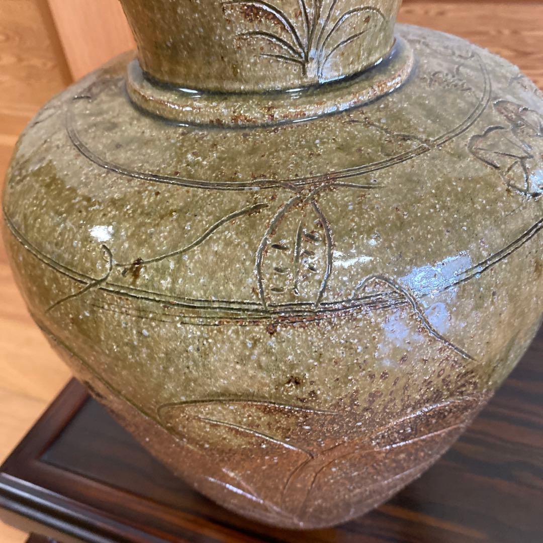 備前 壺 花器 花入 アンティーク 骨董品