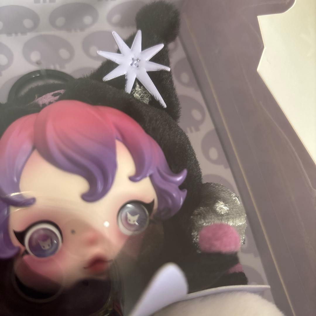 My Melody & Kuromi SKULLPANDA ぬいぐるみペンダント