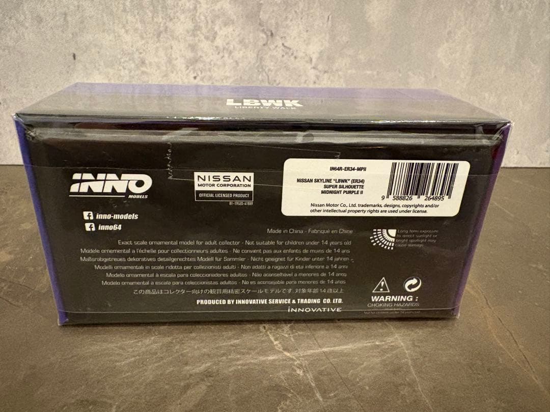 INNO64-R 日産 スカイライン　NISSAN　LBWK　ER34