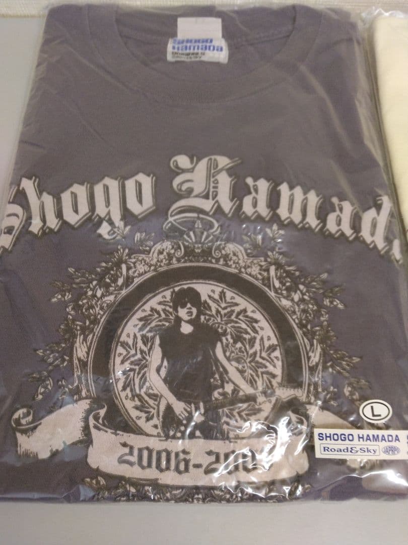 浜田省吾　LサイズTシャツ2点セット新品未開封品ON THE ROAD2006