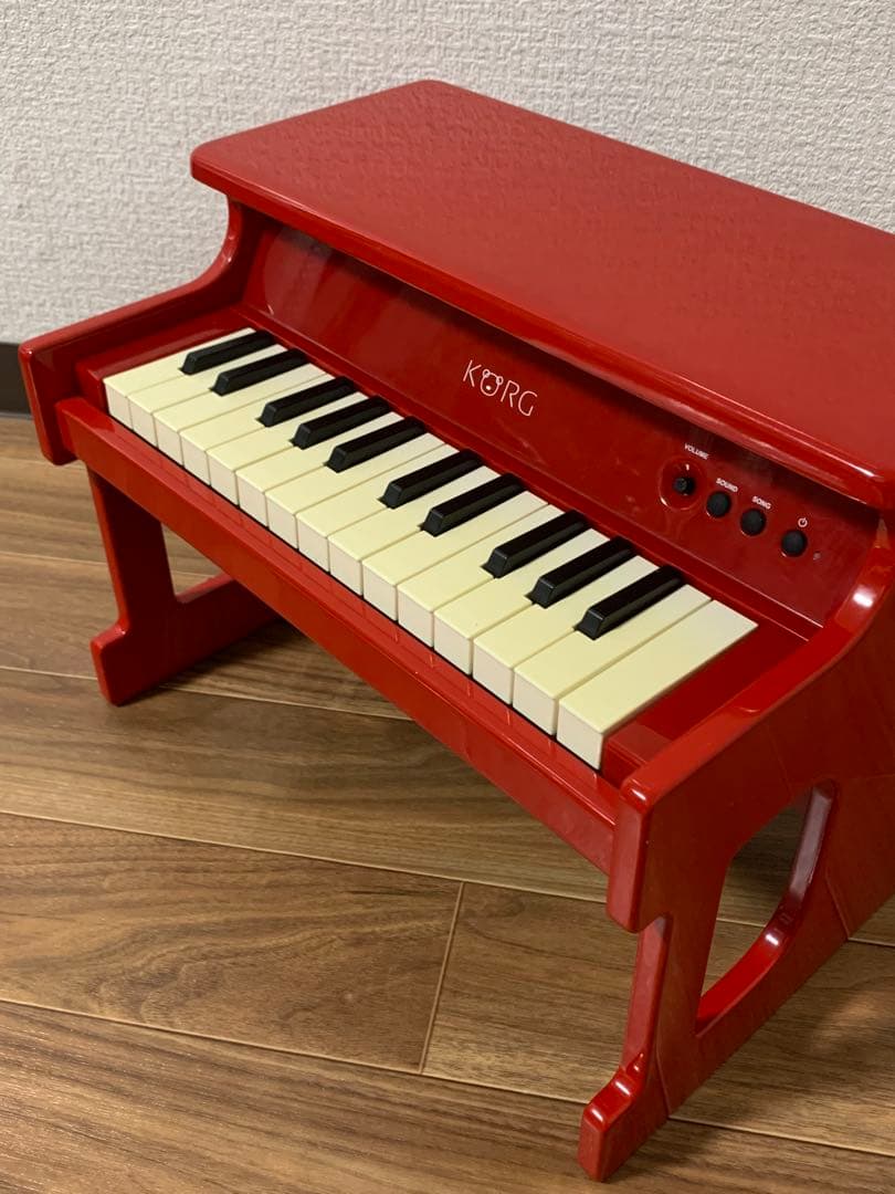 KORG Tiny Piano レッド　ミニ鍵盤　ミニピアノ　25鍵