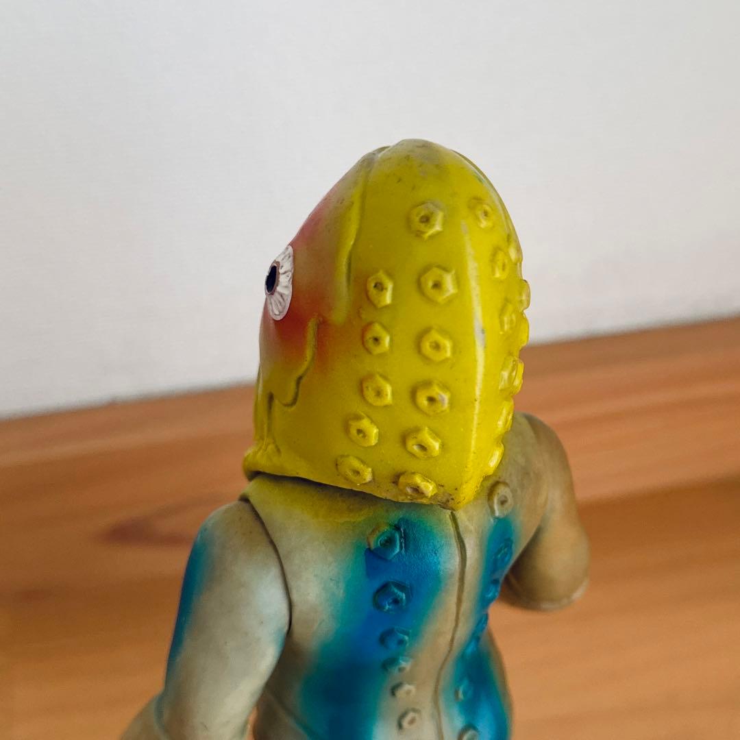 【7/21まで限定割引】ブルマァク メトロン星人 ソフビ 当時物