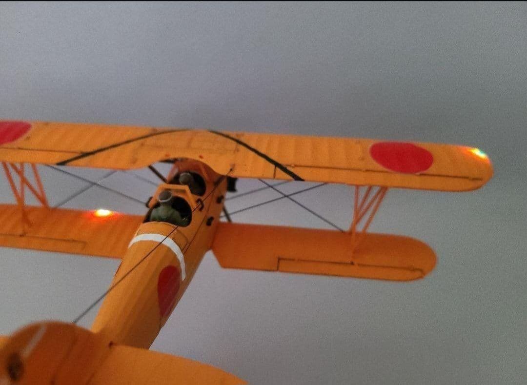 tomoya 九五式中間練習機(赤とんぼ) リアルモーターライズ完成品