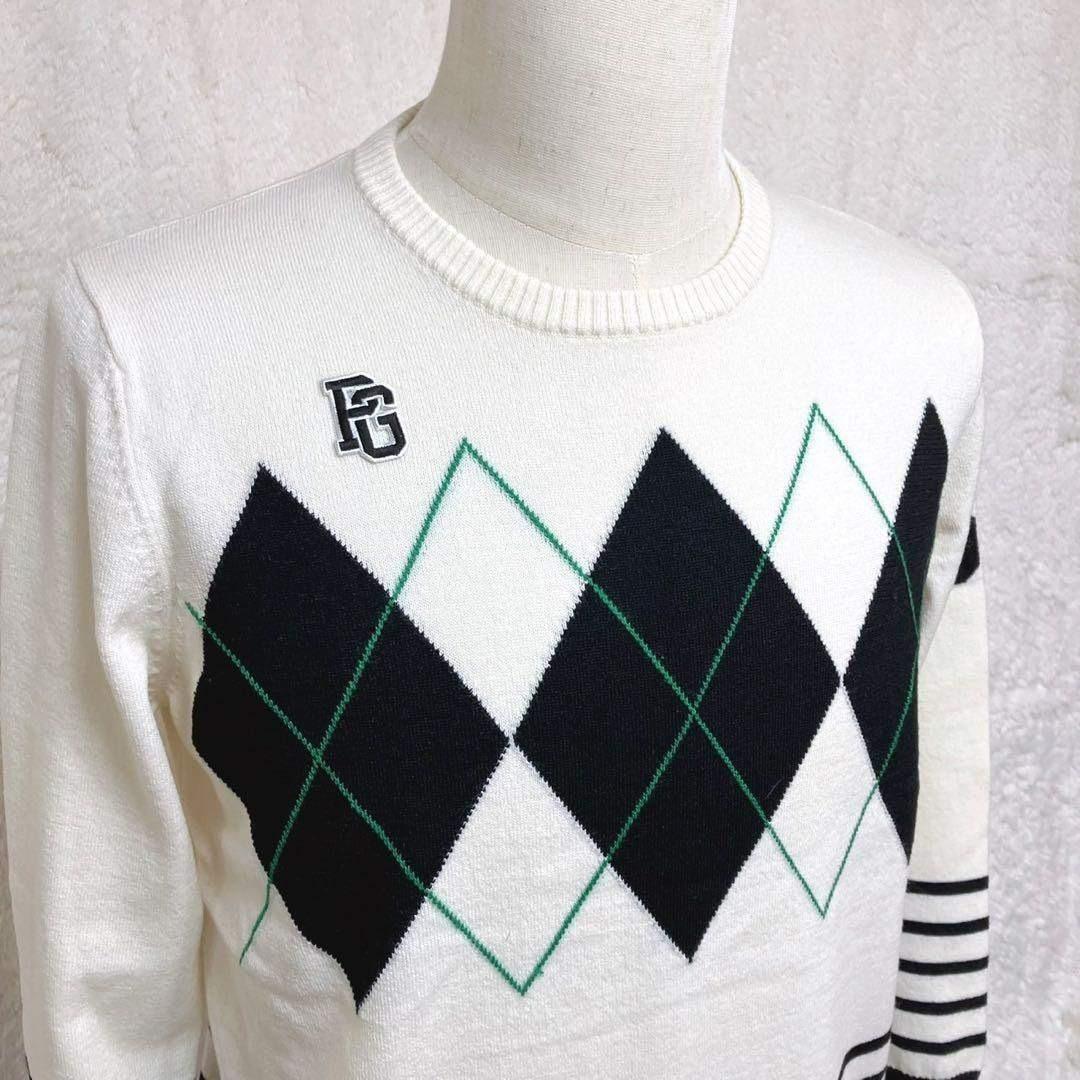 パーリーゲイツ メンズ 3点セット セーター ツインスニード L