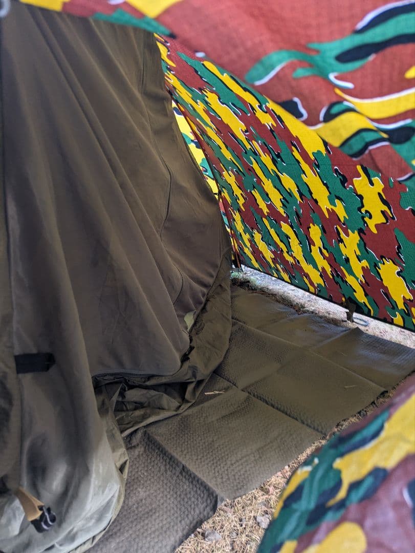 希少　ベルギー軍幕　美品