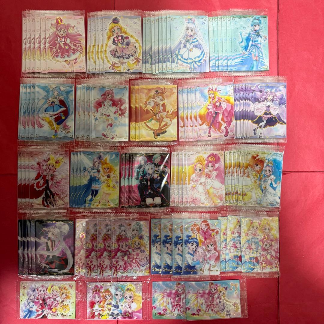 期間限定‼️新品 プリキュア ウエハース セット N R SR SSR まとめ売り
