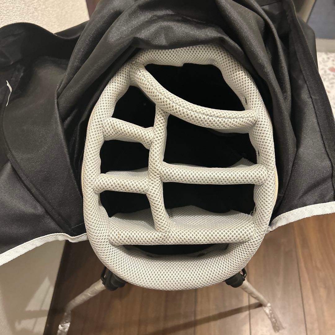美品　adidas 軽量キャディバッグ スタンド付き