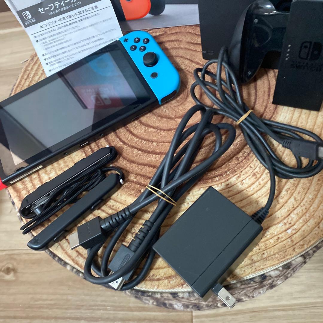 Nintendo Switch ニンテンドースイッチ本体　ネオン ③