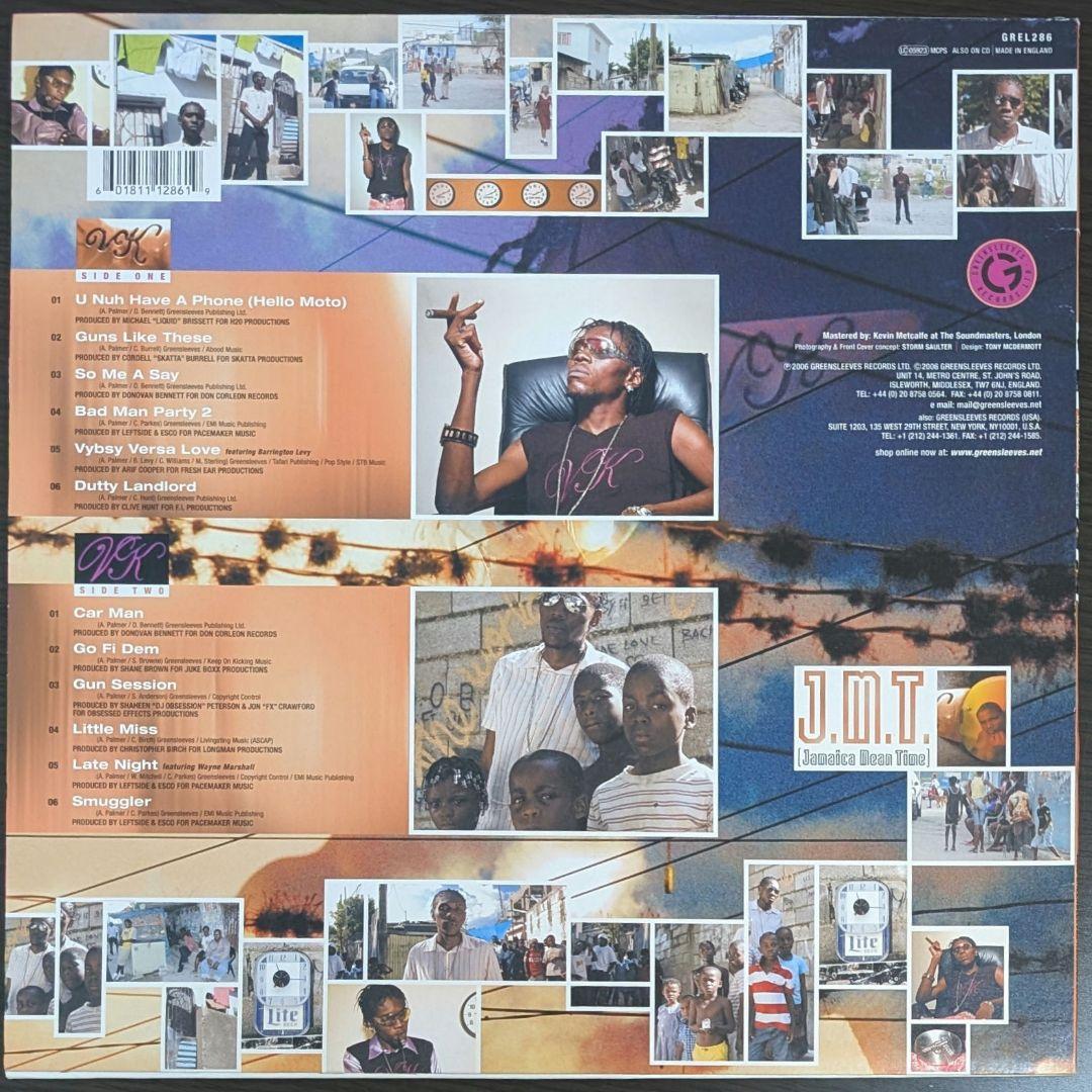 Vybz Kartel J.M.T. LPレコード