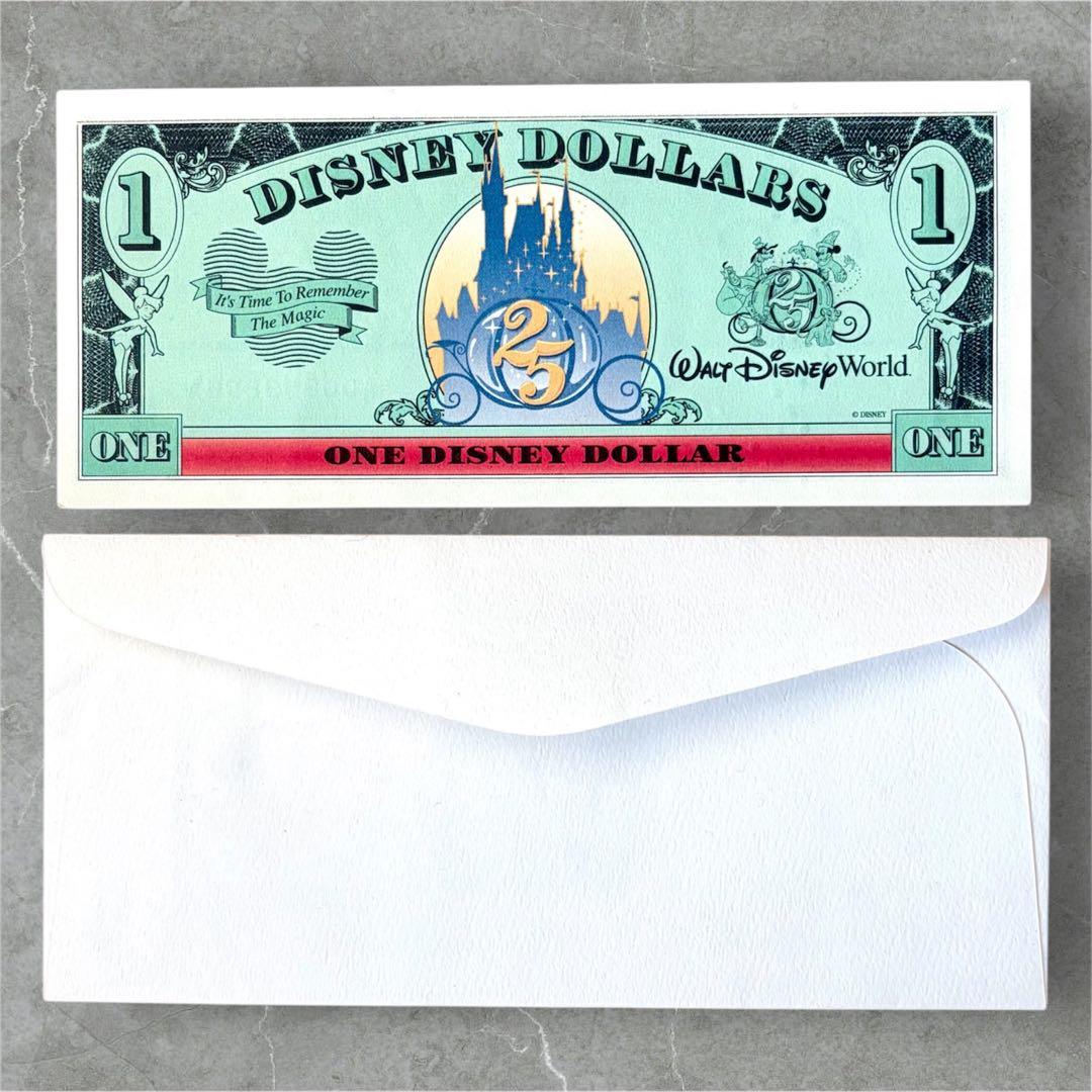 Disney Dollar ディズニーダラー 1ドル　25周年