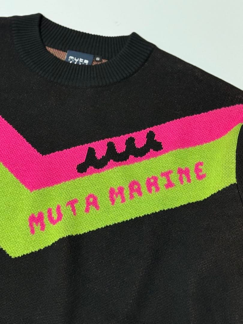 【新品】ムータマリン　ゴルフ　セーター　黒　メンズ　Lサイズ