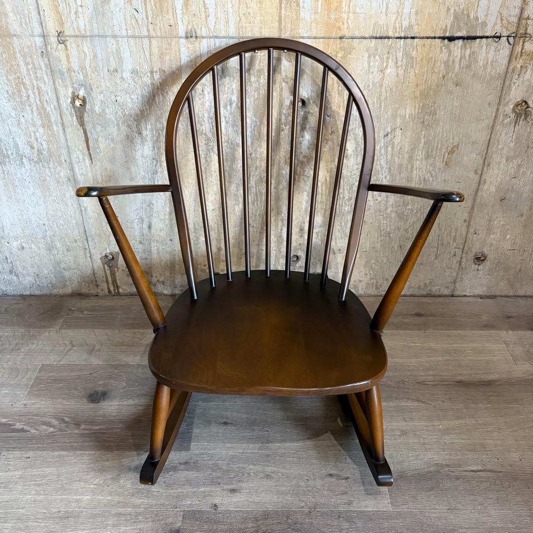 ERCOL グランドマザー　ロッキングチェア　ヴィンテージ　アーコール　希少