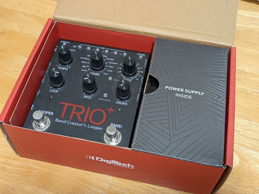 ギター DigiTech TRIO+