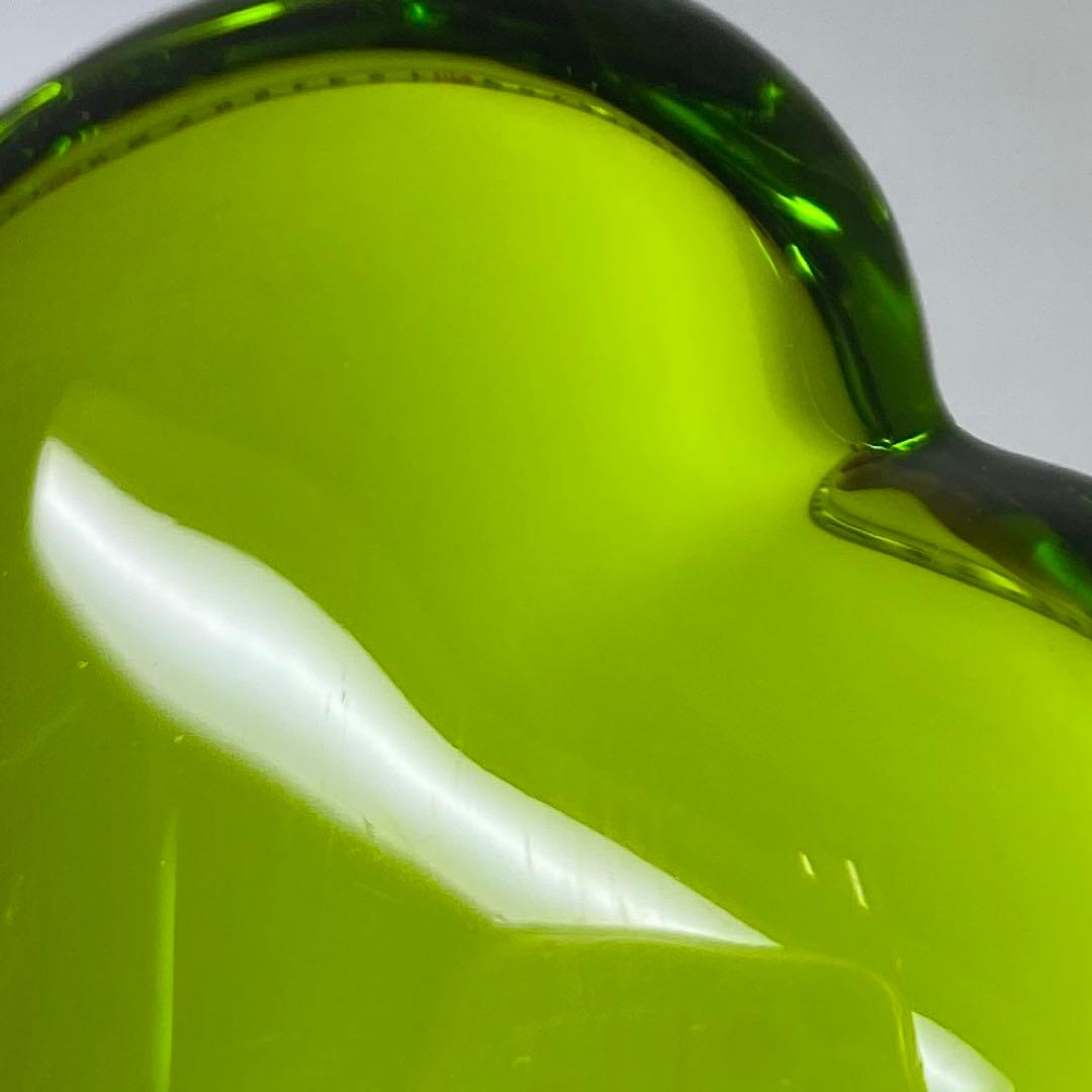 バカラ　クローバー　置物　約11×9.5×2.7㎝　タサオ東な7-0305☆1F