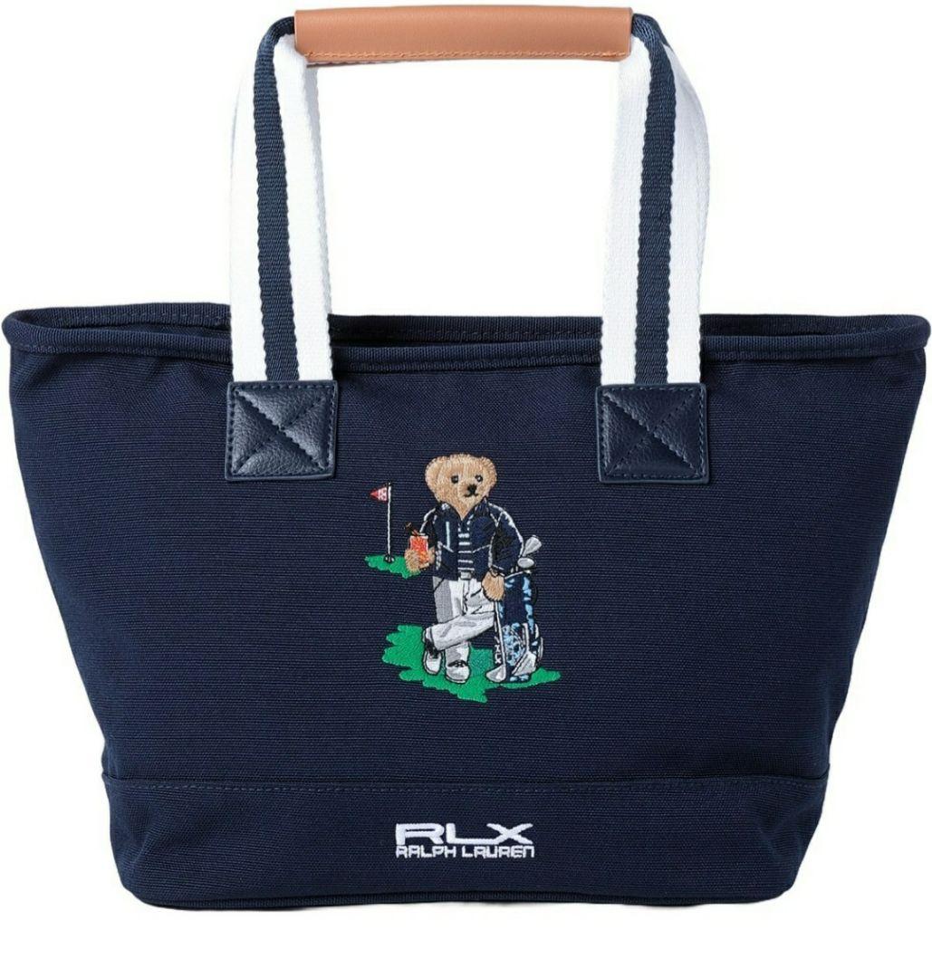 未使用タグ付き　ポロゴルフ　ラルフローレン　　　RLX カートポーチ　ベア