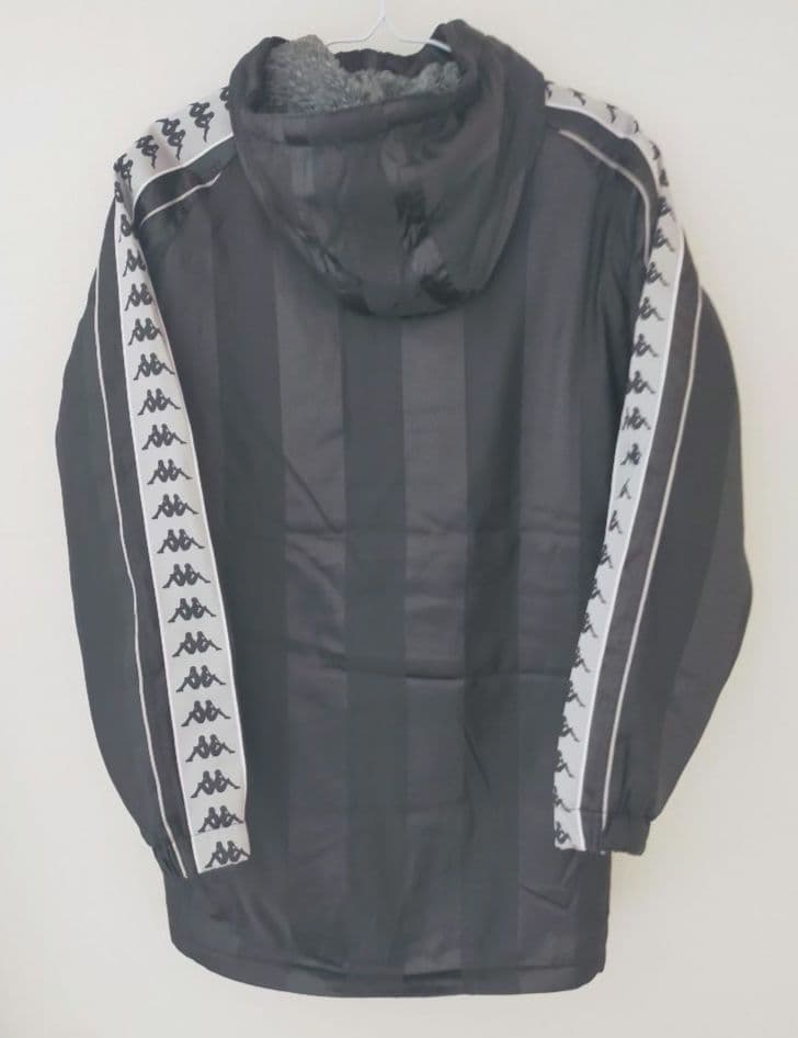【新品美品】サッカーイタリア代表 Kappa ベンチコート ダウン メンズS