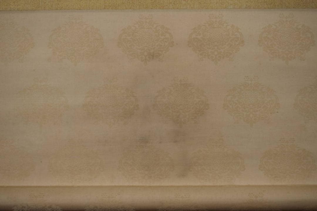 【真作】谷口英雄/湖畔図/山水風景図/横物/岩絵具/掛軸☆宝船☆Y-704　JM