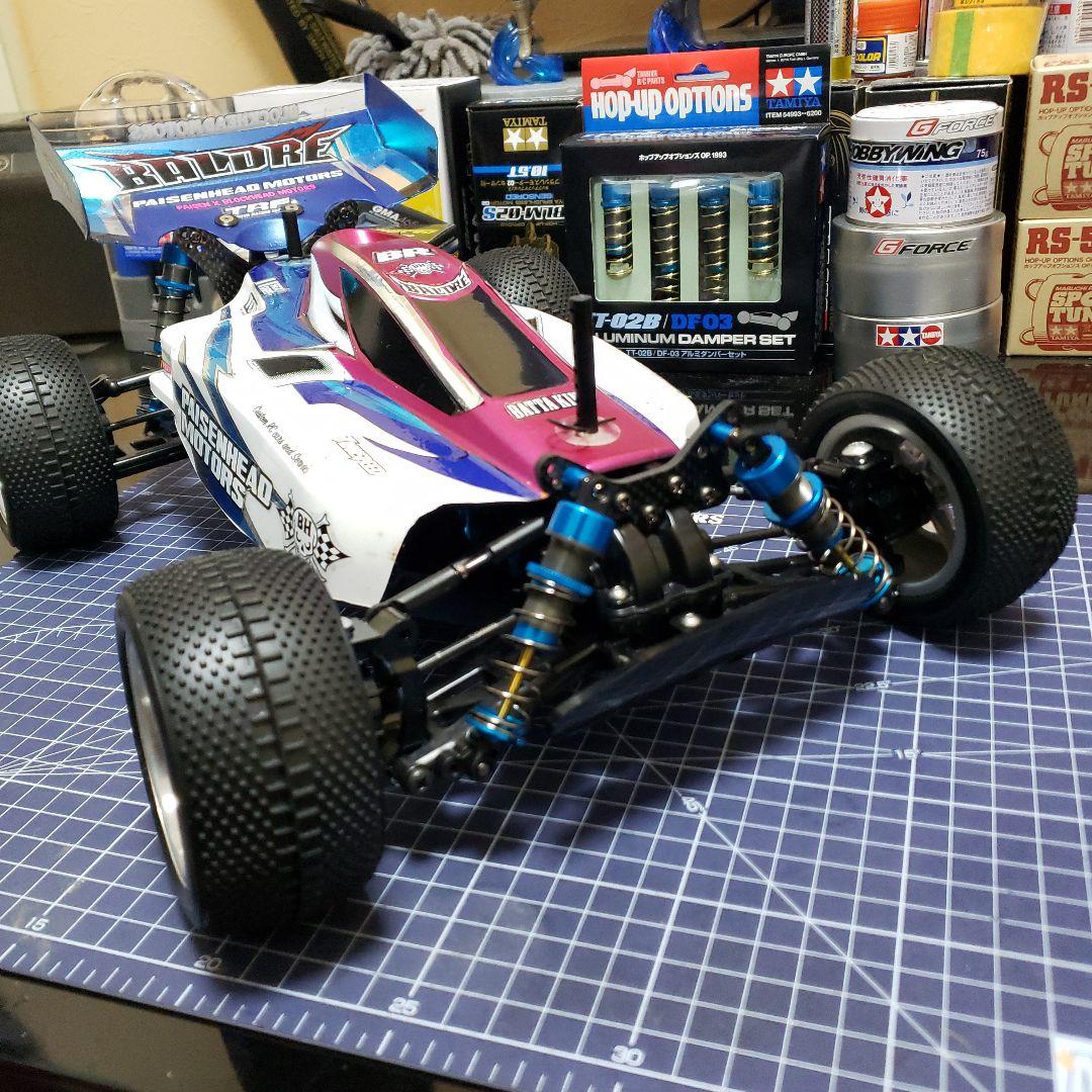 タミヤ TT02B カスタム ブラシレス バルドルボディ オプションフルセット