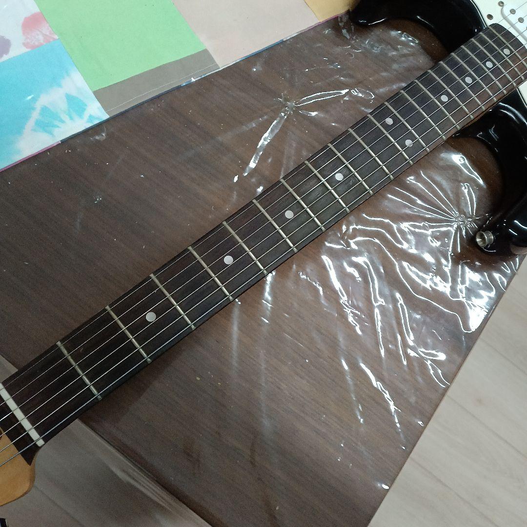 Squier Strat エレキギター ブラック