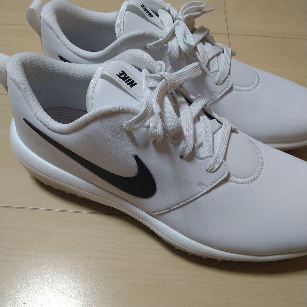 ナイキゴルフシューズ28.5ローシGツアーホワイトブラック