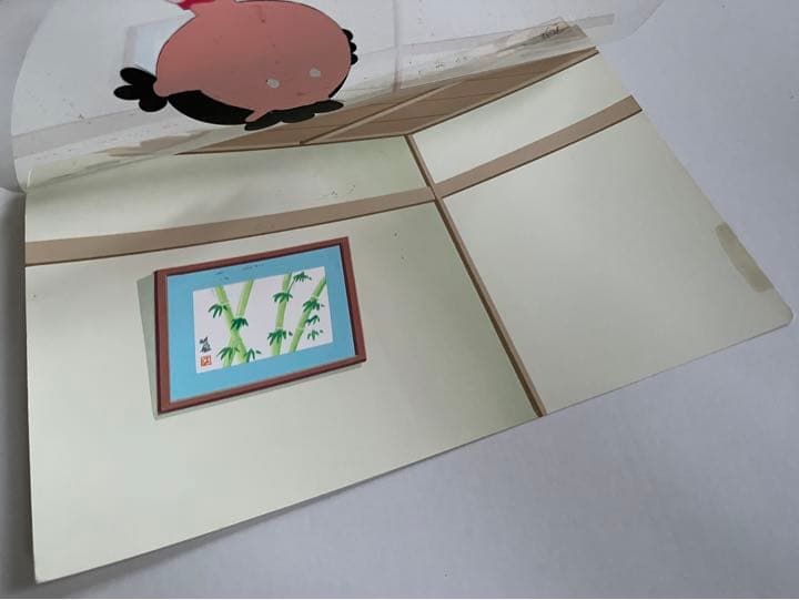 セル画　サザエさん　手書き