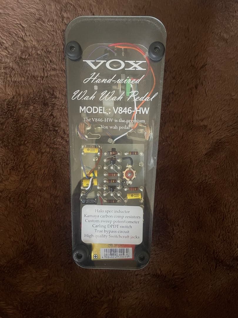 ギター VOX V846-HW Hand wired Wah Pedal