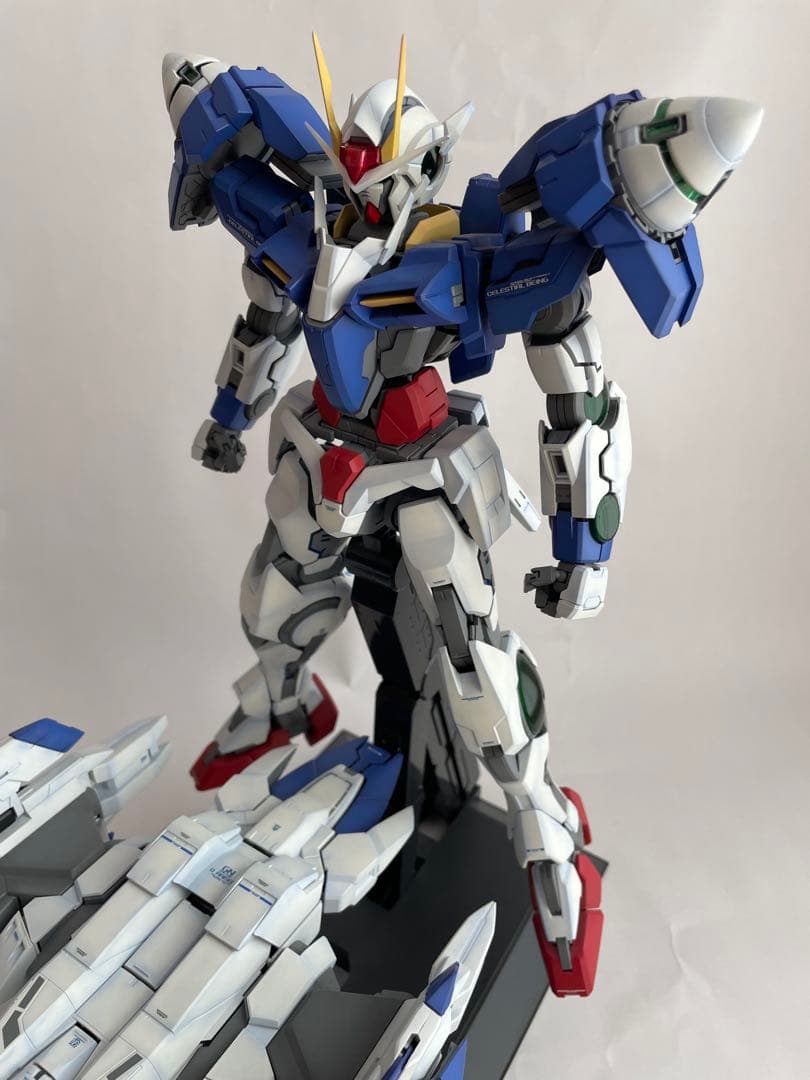 PG 1/60 ダブルオーガンダム　オーライザー 塗装済完成品