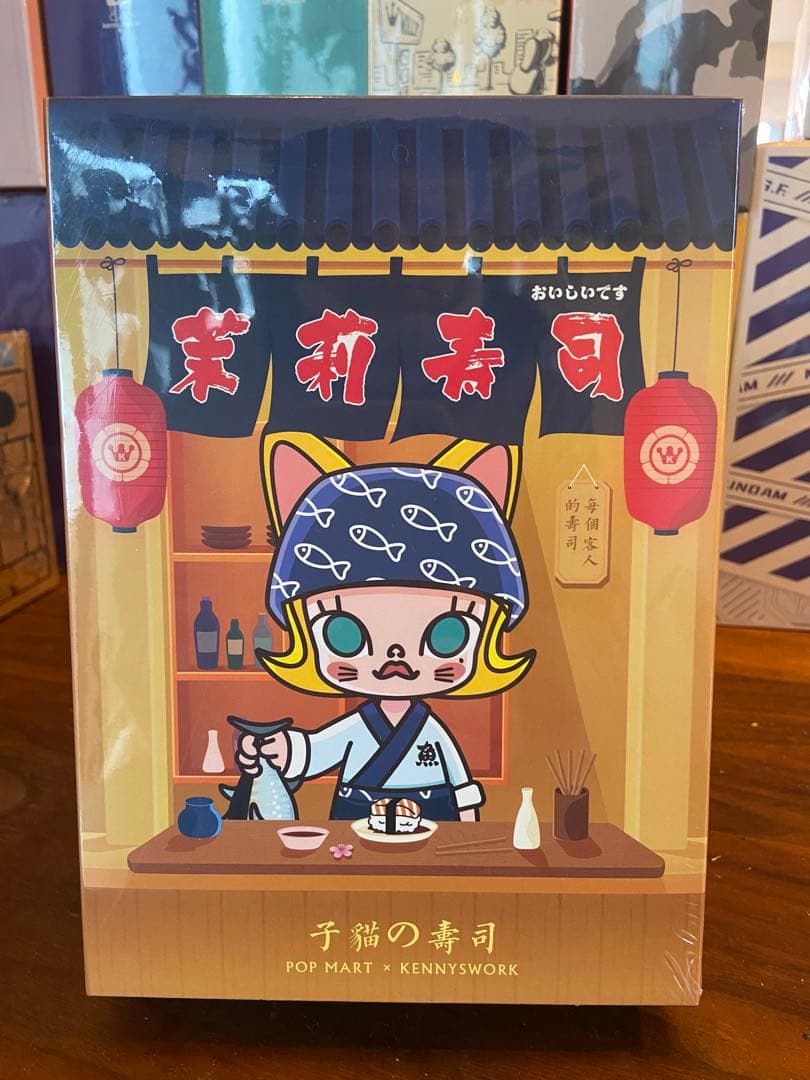 【未開封】POPMART モリーBJD 寿司猫コスチューム