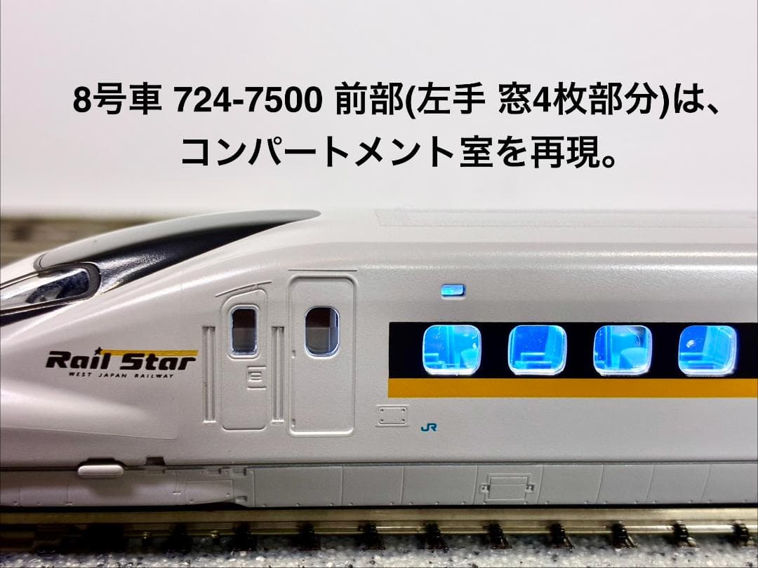 ＊絶版 希少モデル＊『700系7000番台E編成 ひかりレールスター セット』