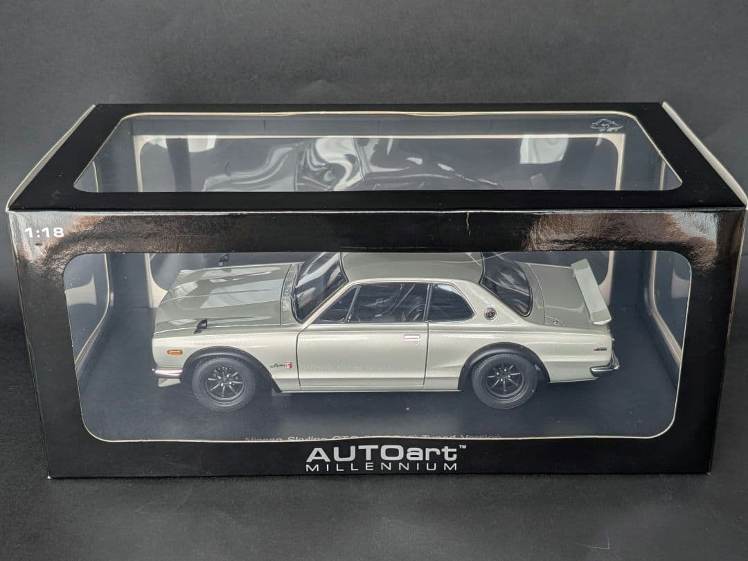 【ちっち】オートアート 1/18 GT-R KPGC10 ハコスカ