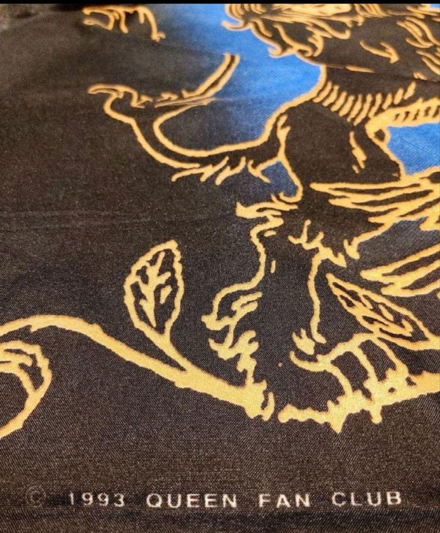 1993☆Queen☆ ヴィンテージ フラッグ UK Flag ©Queen