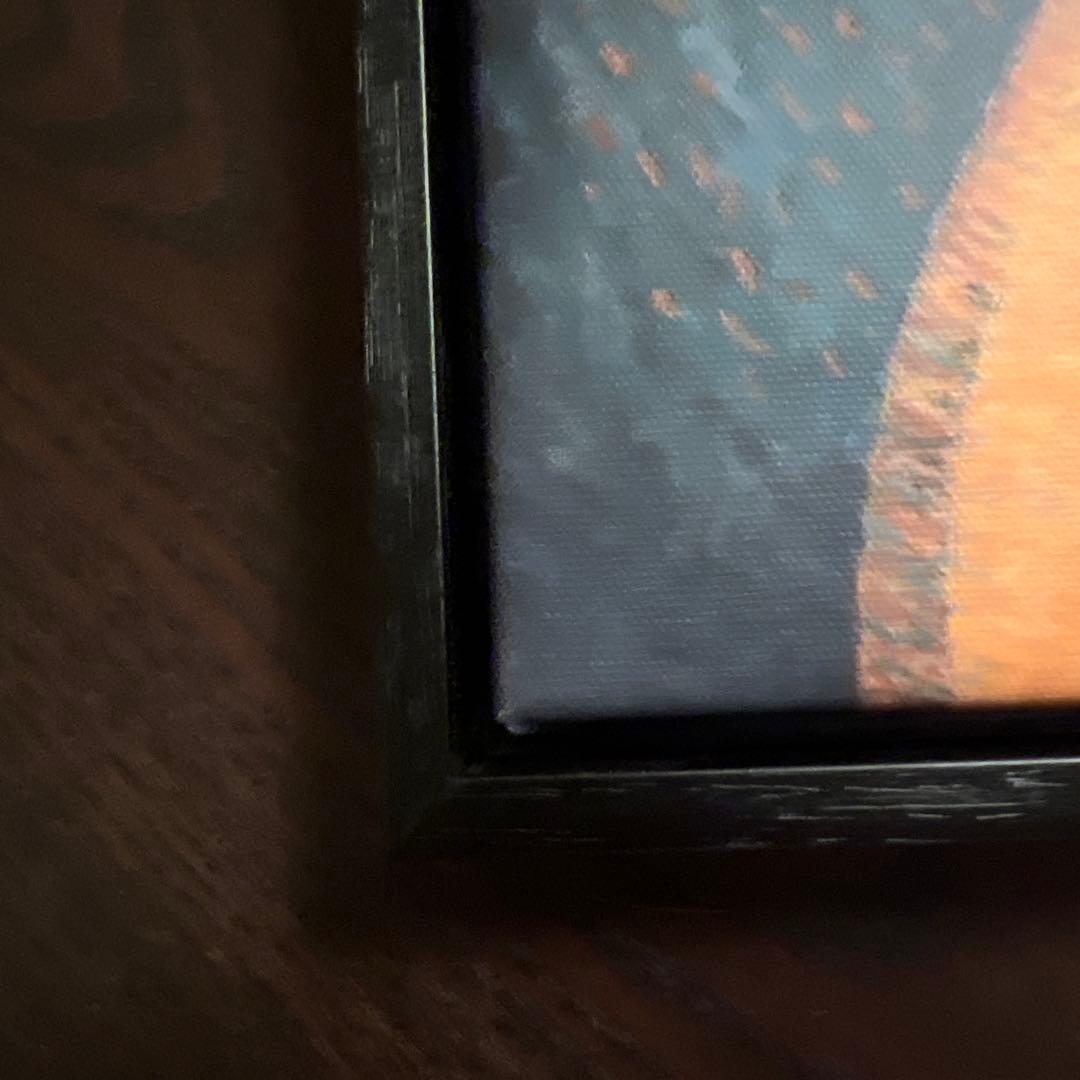 ゴッホピカチュウ　キャンバスアート　ジクレープリント　箱付