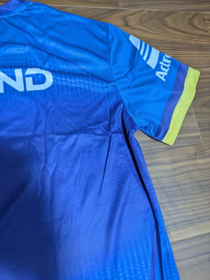 ★スポンサー　Tシャツ　ジャージ　ゲームシャツ　ユニフォーム　スポーツウェア　青