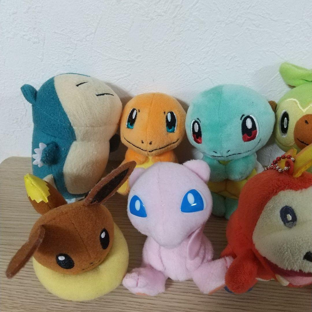 ポケモン　ミニ　ぬいぐるみ　セット