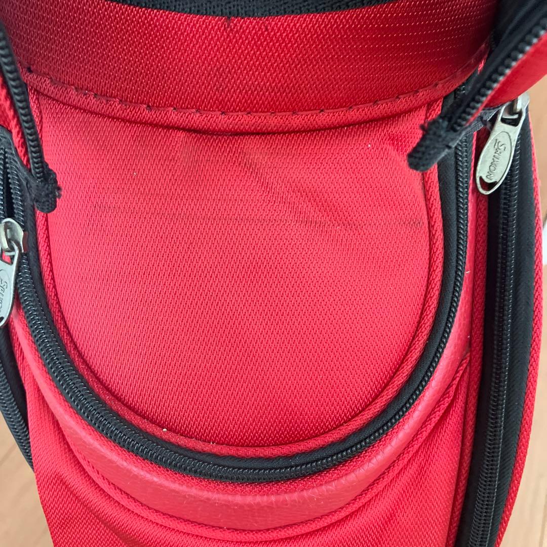 SRIXON キャディバッグ 赤黒