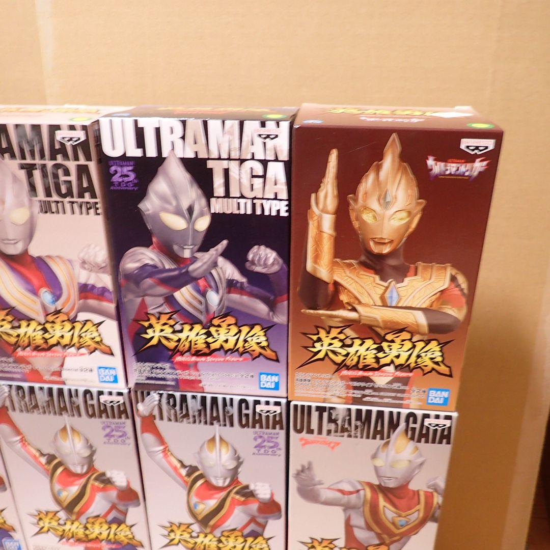 英雄勇像 18体 ウルトラマン ティガ ガイア アグル Day Night
