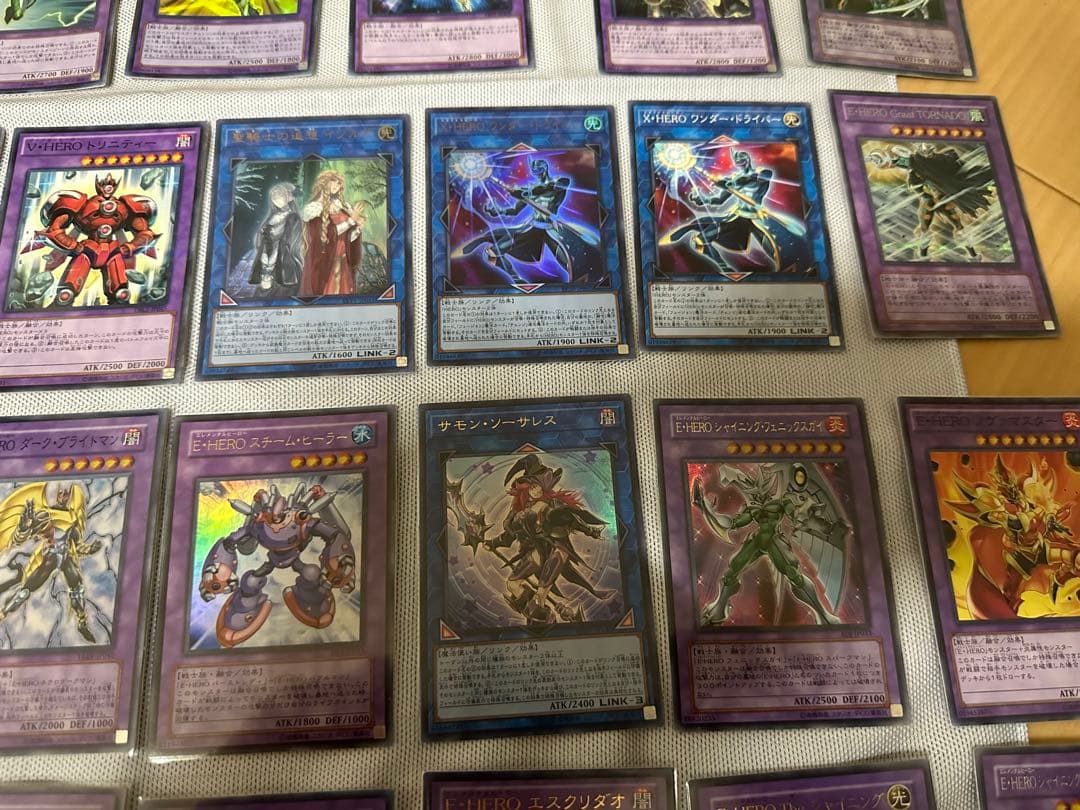 遊戯王 HEROデッキ 引退品