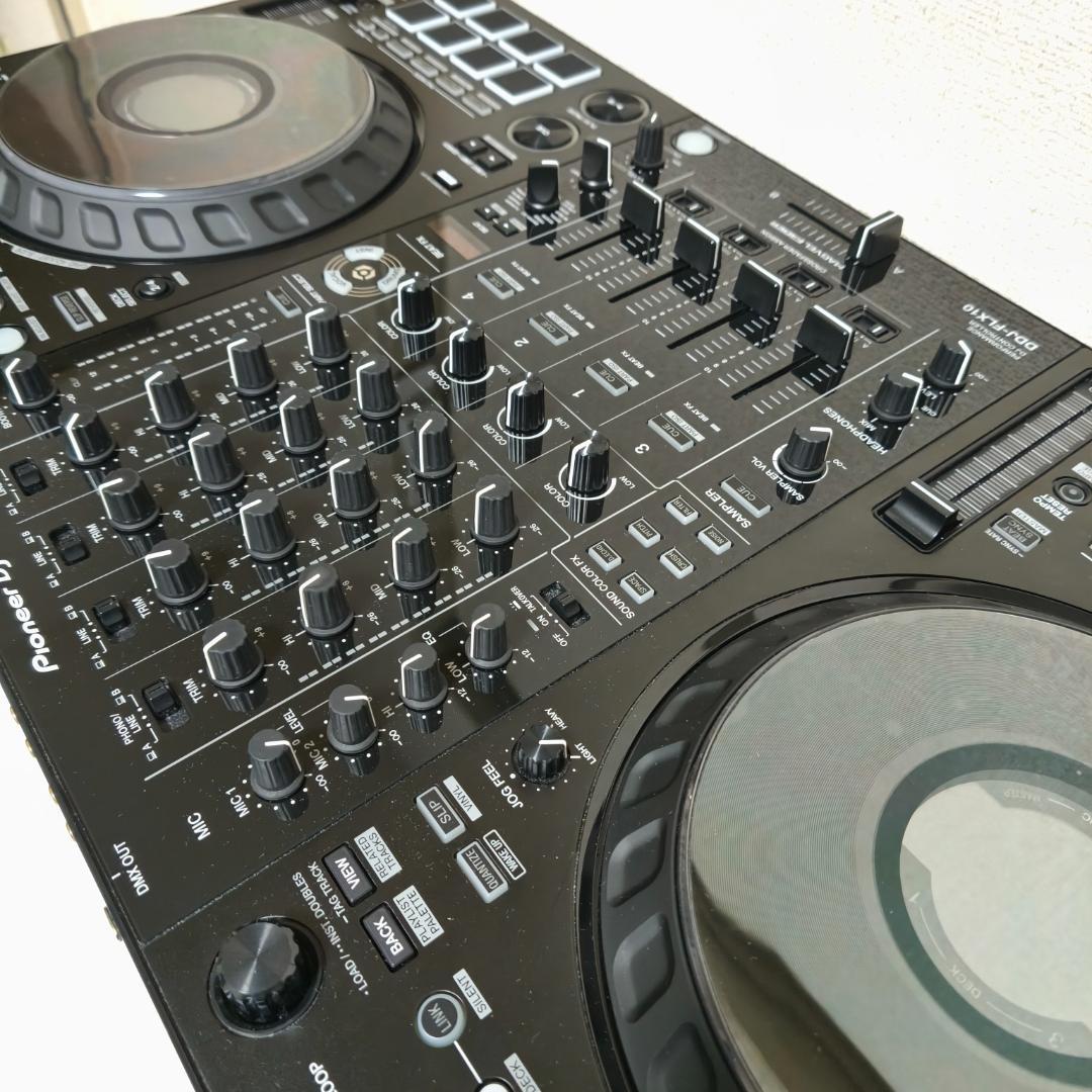 美品 Pioneer DDJ-FLX10 バッグ デッキセーバー スピーカー 付
