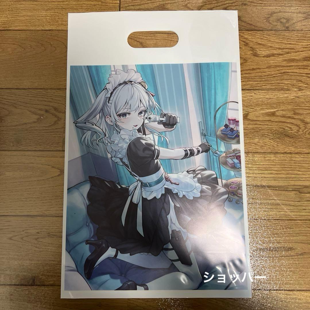 猫麦とろろ コラボカフェ グッズ デスクマット セット　アクリルスタンド