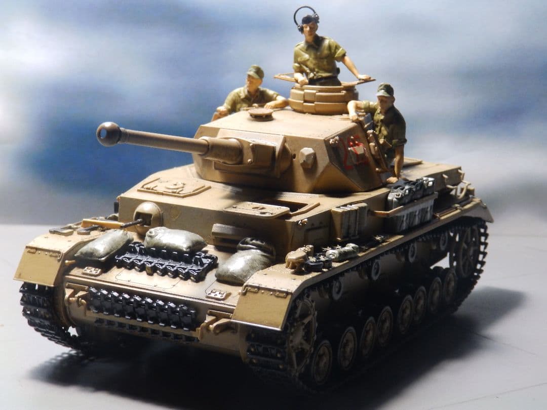 MI工房 完成品ドイツ4号戦車G型初期生産車35分の1