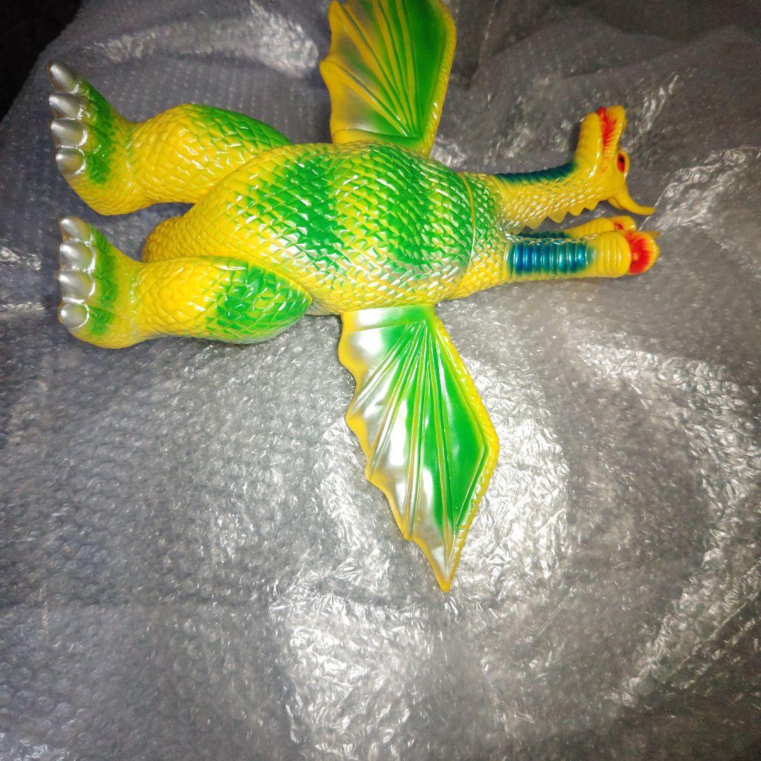 ブルマァク　ジャイアント　キングギドラ　ソフビ　34cm