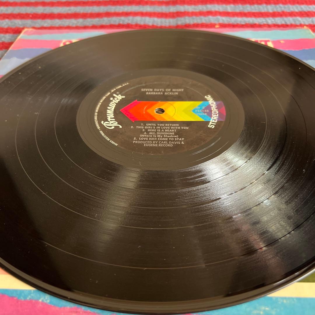 激レア 名曲収録 us盤 babara acklin 名盤 70s