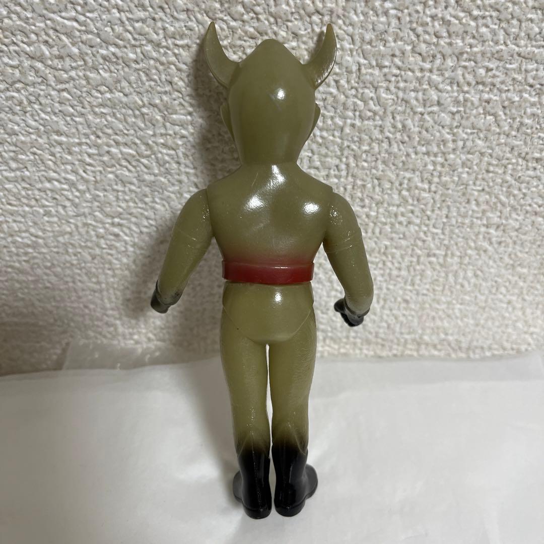 ⚠️貴重・昭和レトロ　ブルマァク　鉄人タイガーセブン　黒仮面　ミニソフビ　当時物