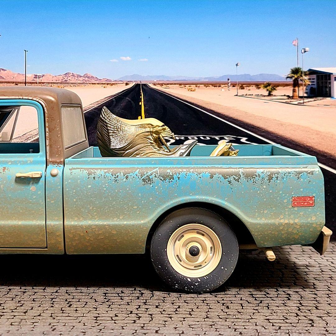 ハイウェイ61　インデペンデンス・デイ　シボレー　C-10 & エイリアン