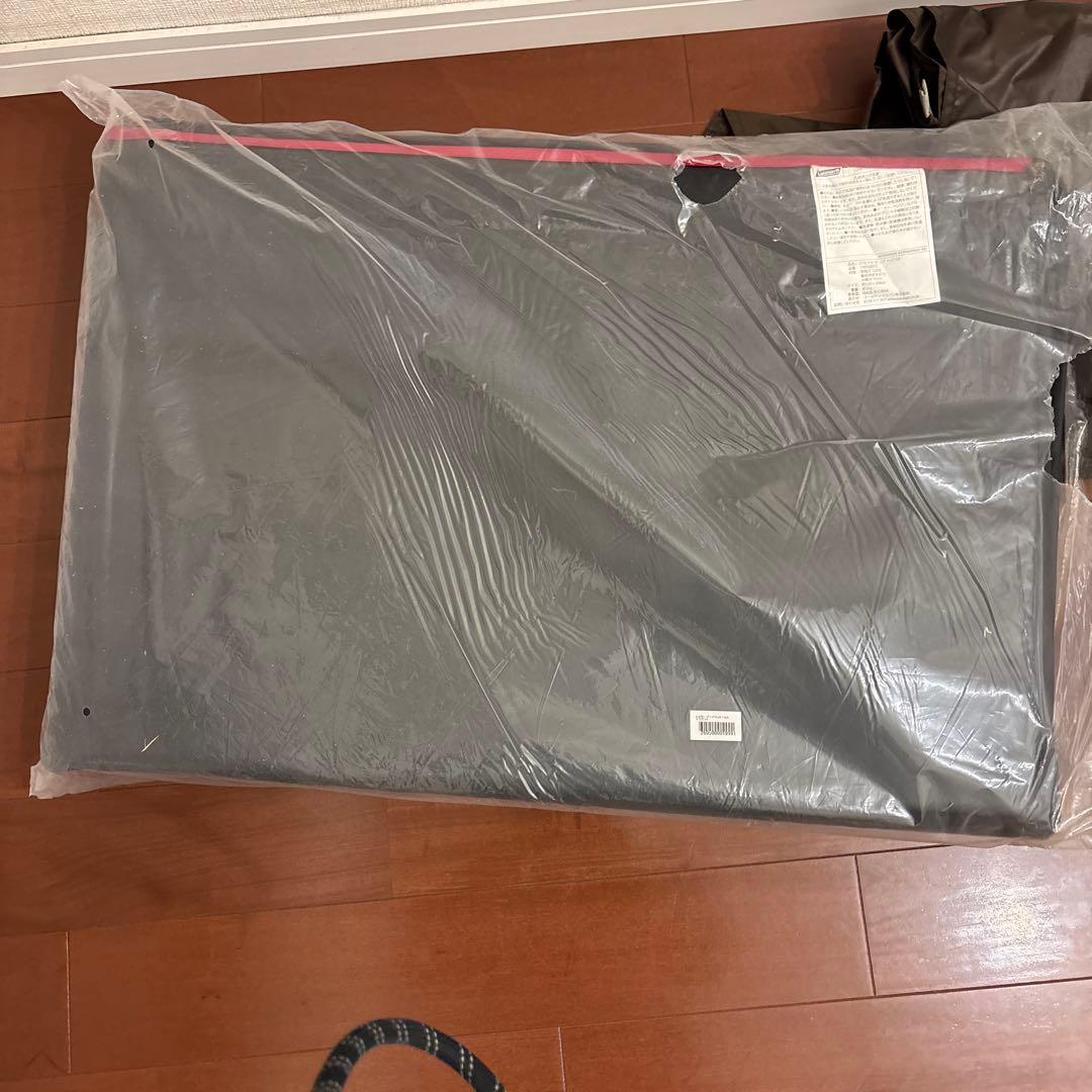Coleman 4S WIDE 2-ROOM CURVE マット、クリアウォール