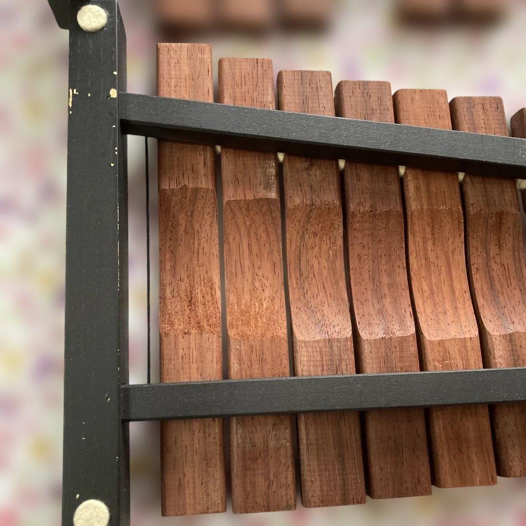 木琴32音　KAWAI 半音付シロフォン　アフリカンパドック音板